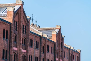 Japonya 'nın Yokohama şehrindeki tuğla depo ve mimarisi çok güzel.