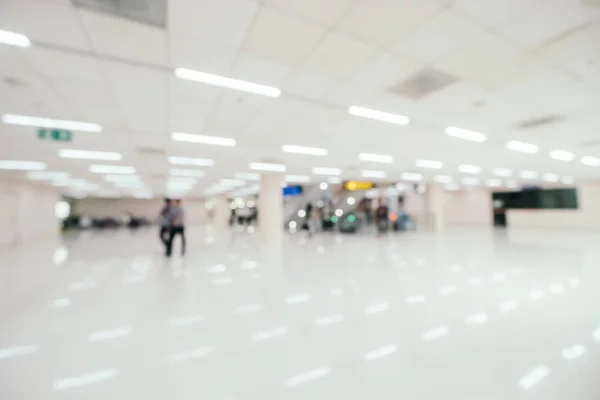 Abstract Blur Defocused Airport Terminal Interior Background — Stock Photo, Image