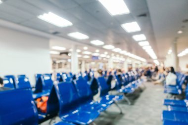 Bulanıklık Havaalanı terminal ve salon iç arka planı için