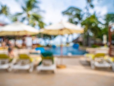Soyut bulanıklık ve seyahat ve tatil için otel ve tatil arka plan defocused