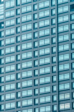 Güzel modern dış ofis cam pencere desen dokular ile Binası