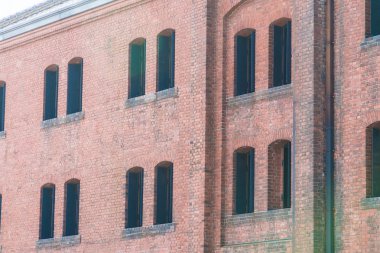 Japonya 'nın Yokohama şehrindeki tuğla depo ve mimarisi çok güzel.