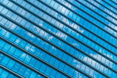 Güzel mimari iş ofis pencere cam desenli gökdelen şehir Binası