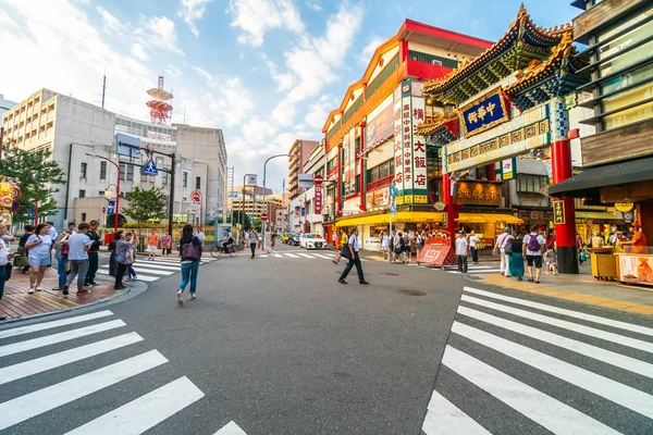 Yokohama Japan Jul 2018 China Town Popular Place Enjoy Chinese — Stock Photo, Image