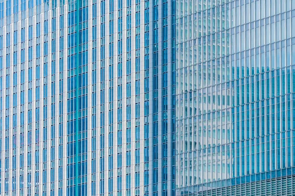 Hermoso Edificio Oficinas Negocios Arquitectura Con Patrón Vidrio Ventana Ciudad — Foto de Stock