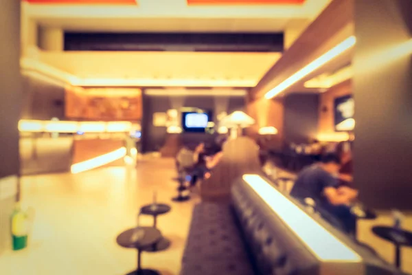 Abstract Blur Defocused Coffee Shop Restaurant Interior Background — Stock Photo, Image