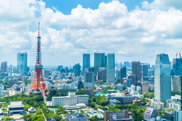 Prachtige Architectuur Gebouw Skyline Van Stad Van Tokyo Japan — Stockfoto