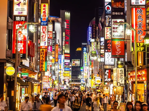 Токіо Shinjuku Серпня 2018 Роки Красивий Міський Пейзаж Арк — стокове фото