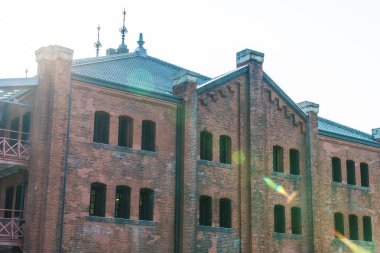 Japonya 'nın Yokohama şehrindeki tuğla depo ve mimarisi çok güzel.