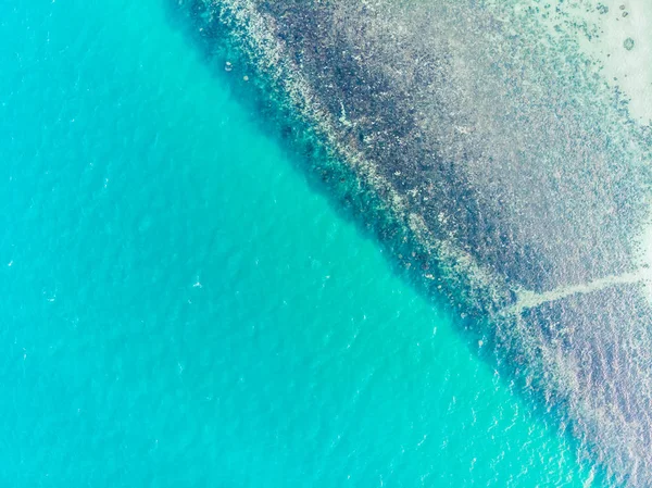 Bela Superfície Água Mar Oceano Texturas Para Fundo — Fotografia de Stock