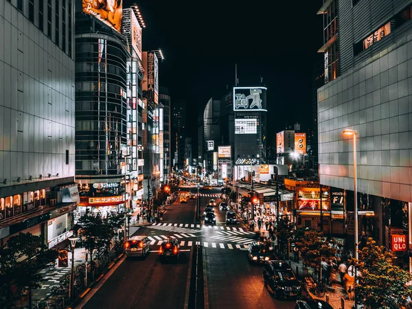 Tóquio Japão Shinjuku Ago 2018 Belo Arco Paisagem Urbana — Fotografia de Stock