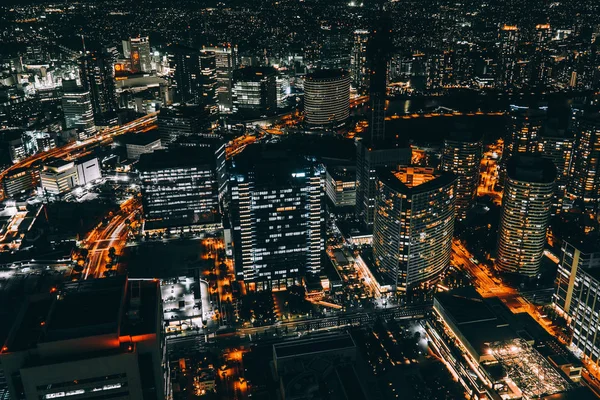 Piękny Zewnątrz Budynku Architektury Yokohama City Skyline Japonia — Zdjęcie stockowe