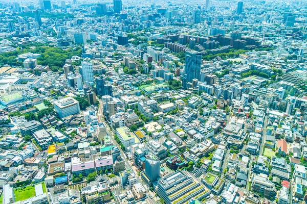 Hermosa Arquitectura Edificio Paisaje Urbano Tokyo Japón —  Fotos de Stock