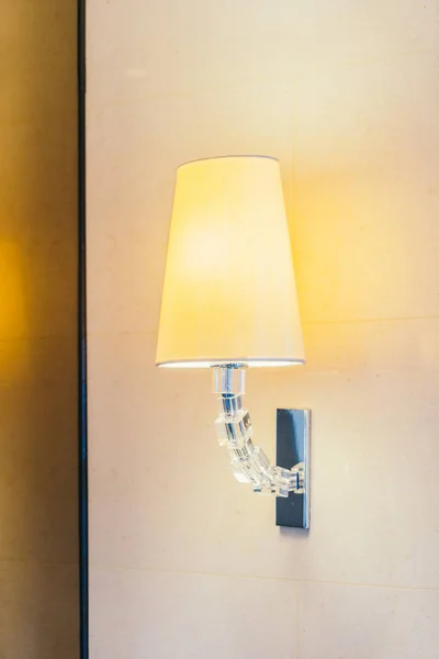 Lámpara Luz Eléctrica Pared Decoración Interior Habitación —  Fotos de Stock
