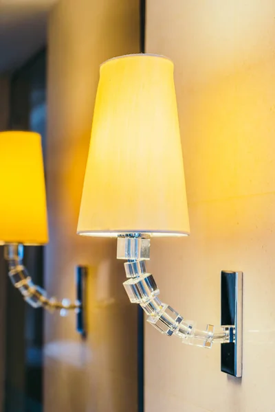 Electric Light Lamp Muur Decoratie Interieur Van Kamer — Stockfoto