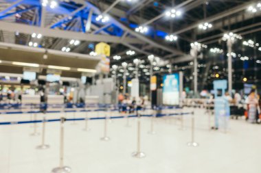 Bulanıklık Havaalanı terminal ve salon iç arka planı için