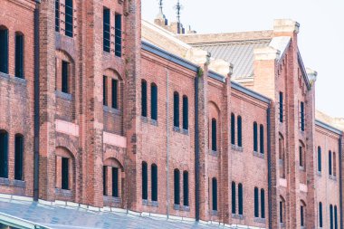 Japonya 'nın Yokohama şehrindeki tuğla depo ve mimarisi çok güzel.