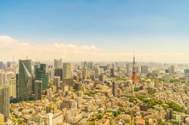 Bina Cityscape tokyo Japonya'nın güzel mimari