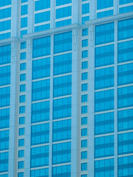 Hermoso Edificio Oficinas Arquitectura Con Exterior Ventana Para Fondo —  Fotos de Stock