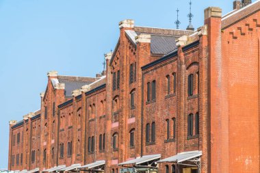 Japonya 'nın Yokohama şehrindeki tuğla depo ve mimarisi çok güzel.