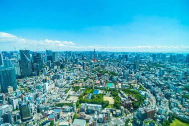 Bina Cityscape tokyo Japonya'nın güzel mimari