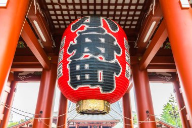 Güzel mimari Sensoji Tapınağı inşa ünlü ziyaret asakusa alan tokyo Japonya için yerdir