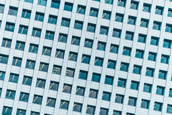 Edifício Escritório Exterior Moderno Bonito Com Texturas Padrão Janela Vidro — Fotografia de Stock