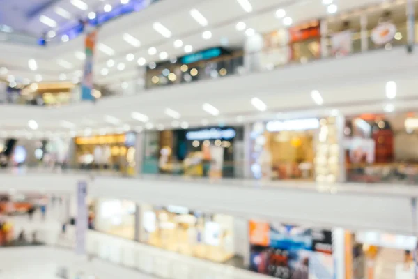 背景のためのデパートのインテリアの抽象的なぼやけと集中ショッピングモール — ストック写真