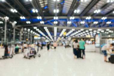 Bulanıklık Havaalanı terminal ve salon iç arka planı için