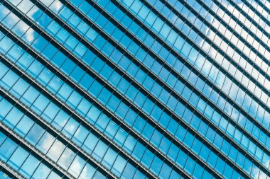 Güzel mimari iş ofis pencere cam desenli gökdelen şehir Binası