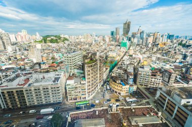Bina Cityscape macau şehir manzarası içinde güzel mimari
