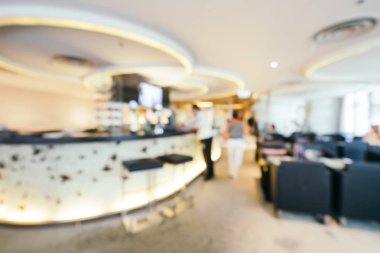 Soyut bulanıklık ve ufuk kahvaltı büfesi otel restoran ve kafe Cafe iç arka planı için