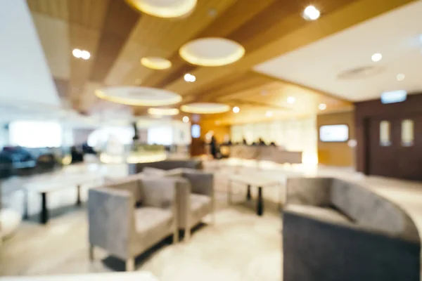 Abstract blur and defocused hotel lobby interior for background