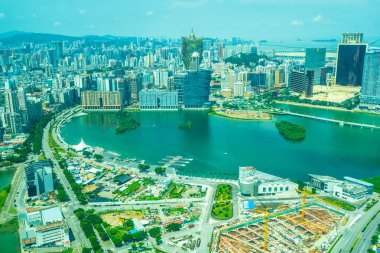 Bina Cityscape macau şehirde güzel mimari