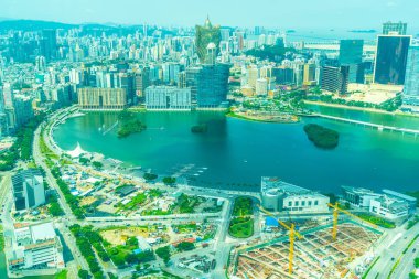 Bina Cityscape macau şehirde güzel mimari