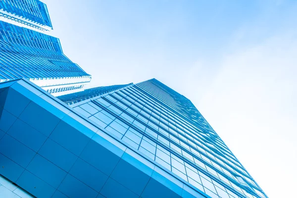 Prachtige Architectuur Business Kantoorgebouw Exterieur Wolkenkrabber — Stockfoto