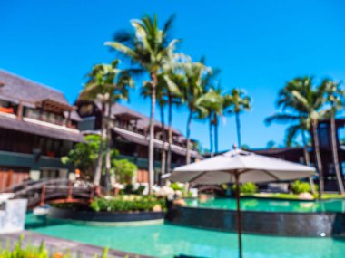 Soyut bulanıklık ve seyahat ve tatil için otel ve tatil arka plan defocused