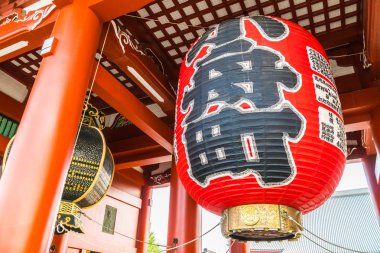 Güzel mimari Sensoji Tapınağı inşa ünlü ziyaret asakusa alan tokyo Japonya için yerdir