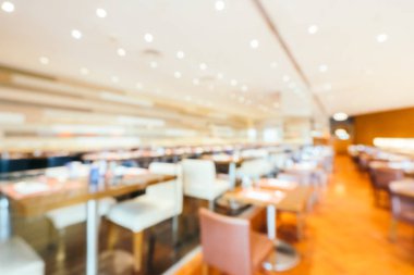 Soyut bulanıklık ve ufuk kahvaltı büfesi otel restoran ve kafe Cafe iç arka planı için