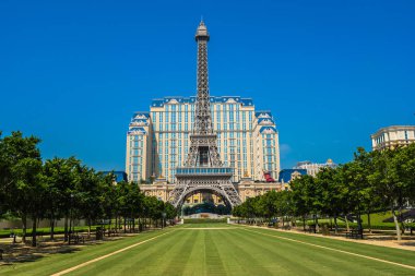 Güzel eiffel tower landmark Paris oteli ve macau City resort