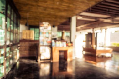 Soyut bulanıklık ve otel lobisinde defocused ve arka plan ve yüzey için iç çare