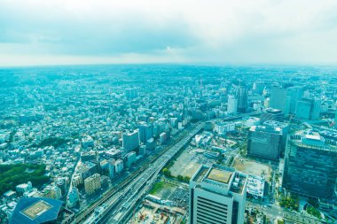 Güzel dış yapı ve Mimarlık Yokohama şehir manzarası Japonya