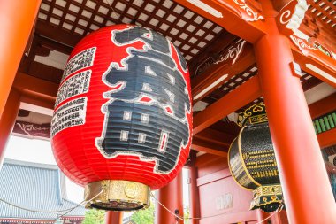 Güzel mimari Sensoji Tapınağı inşa ünlü ziyaret asakusa alan tokyo Japonya için yerdir