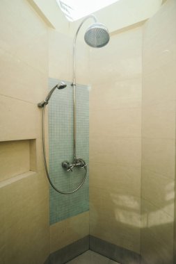 Açık duş ve banyo dekorasyon iç