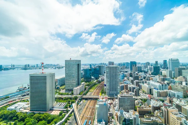 東京の街のスカイライン日本の美しい建築 — ストック写真