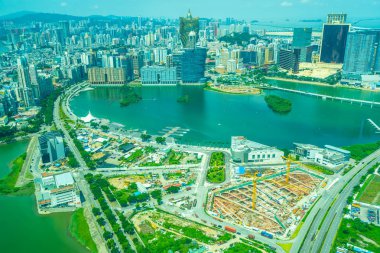 Bina Cityscape macau şehirde güzel mimari