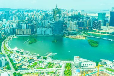 Bina Cityscape macau şehirde güzel mimari