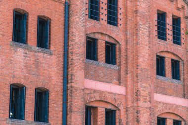 Japonya 'nın Yokohama şehrindeki tuğla depo ve mimarisi çok güzel.