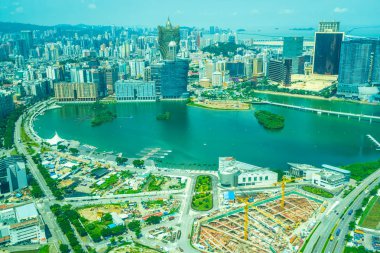 Bina Cityscape macau şehirde güzel mimari