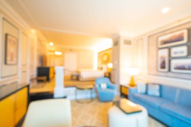 Soyut bulanıklık ve ufuk dekorasyon oturma odası alanı arka planı için